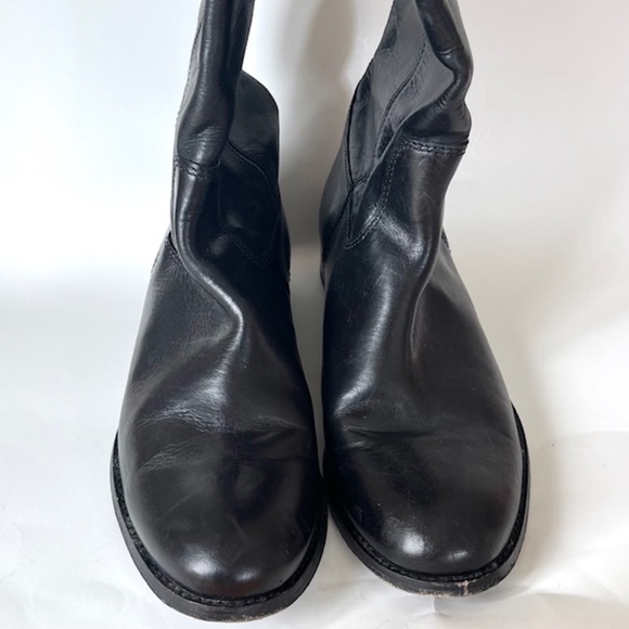 FRYE Melissa Button Riding Boots - Round Toe Size 10B - Picture 5 of 9